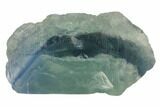 Blue-Green Stepped Fluorite Crystal Cluster - China #120320-1